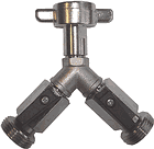 CO2-Verteiler am Druckminderer